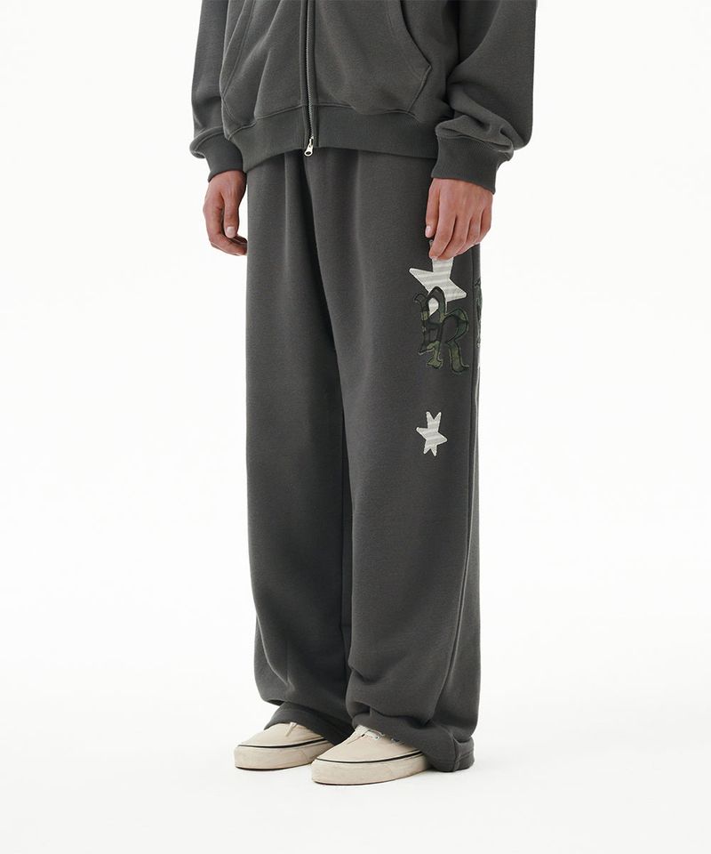 PRAY APPLIQUE SWEAT PANT