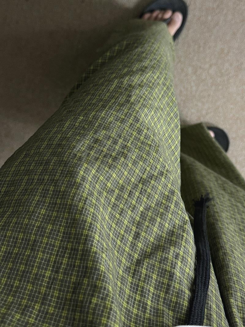 Garments Pajama Tartan Check Pants (2color)