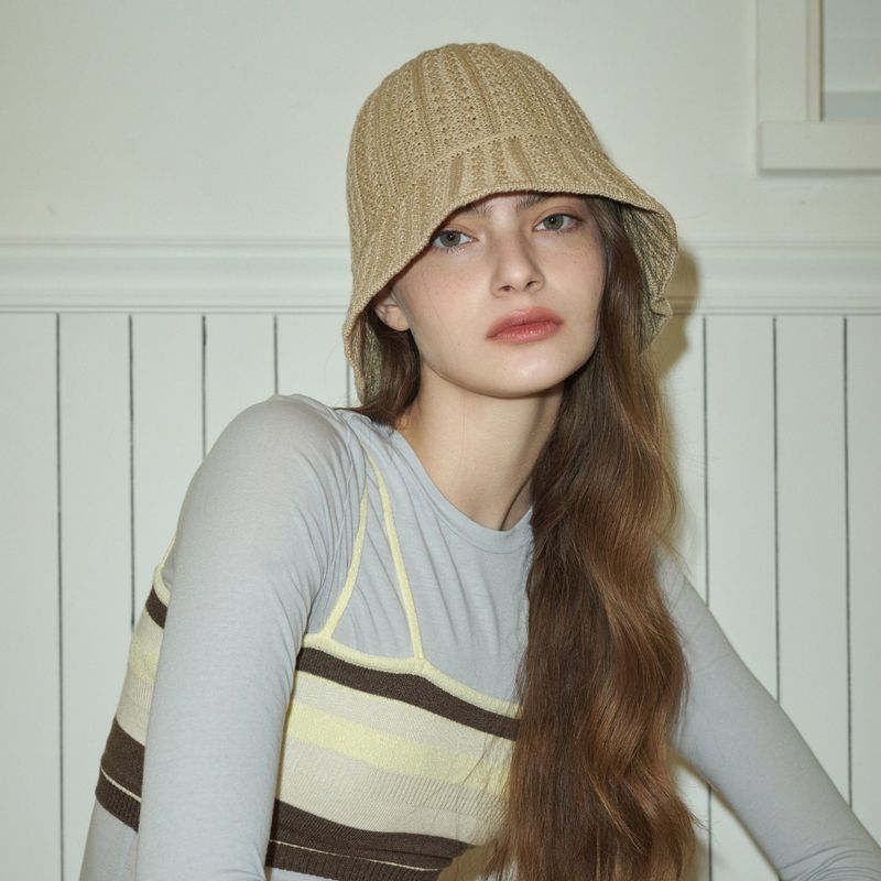 SIEOR(シオル)の「DUBBY bucket hat_lightbeige(Hats)」