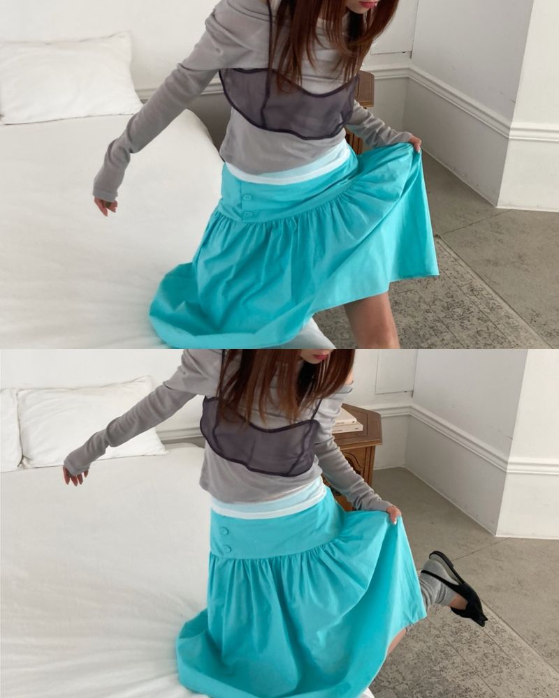 Vivid Flora Skirt