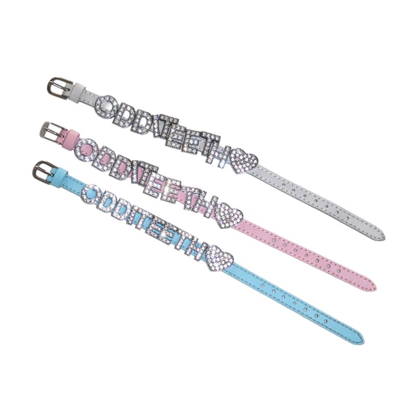 ODDiTEETH(オディティース)の「ODDITEETH イニシャルブレスレット (2colors)(アクセサリー)」