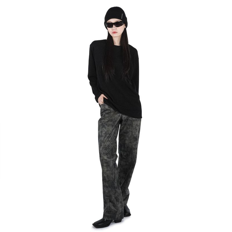 Essential Knit T Shirt Black