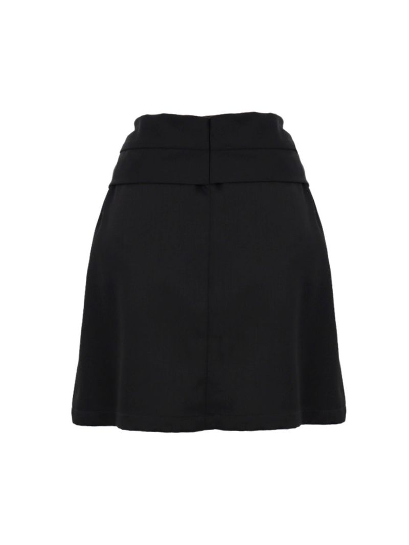 TIED BLAZER MINI SKIRT