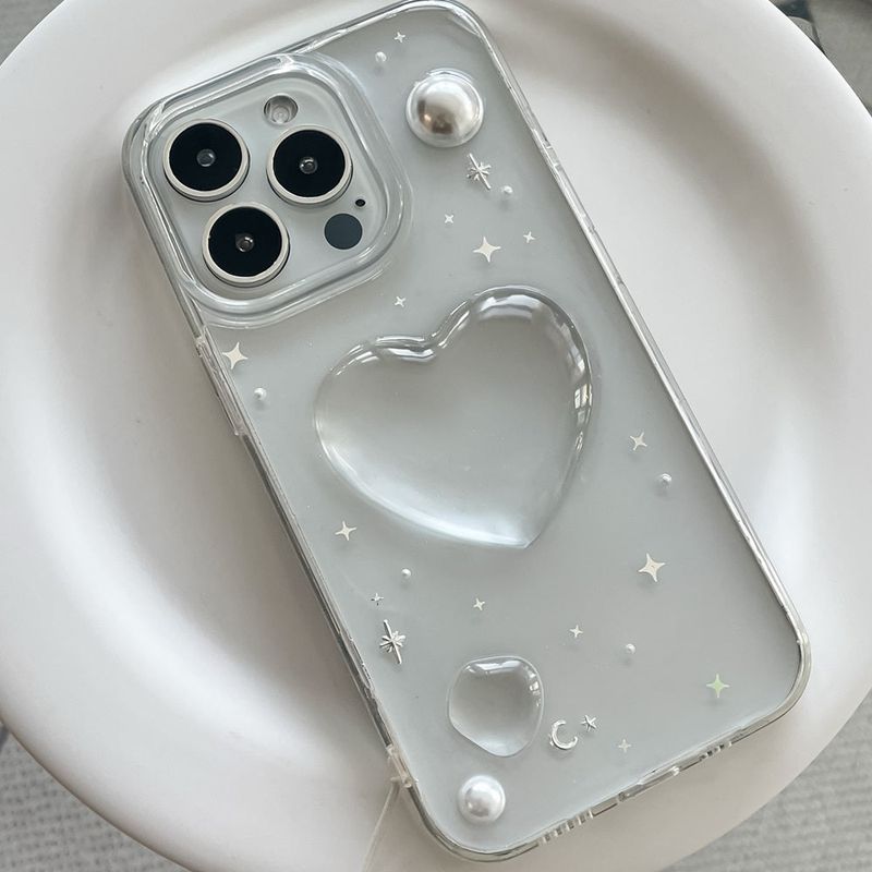 Ellebelle market（エルベルマーケット）の「[made]ハートシューティングスターレジンケース（スマホグッズ/小物）」