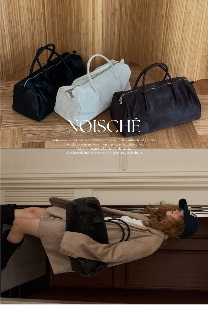 NOISCHE（ノイシ）の「メイド_マロウボストンバッグ / クラシックブラック（バッグ）」