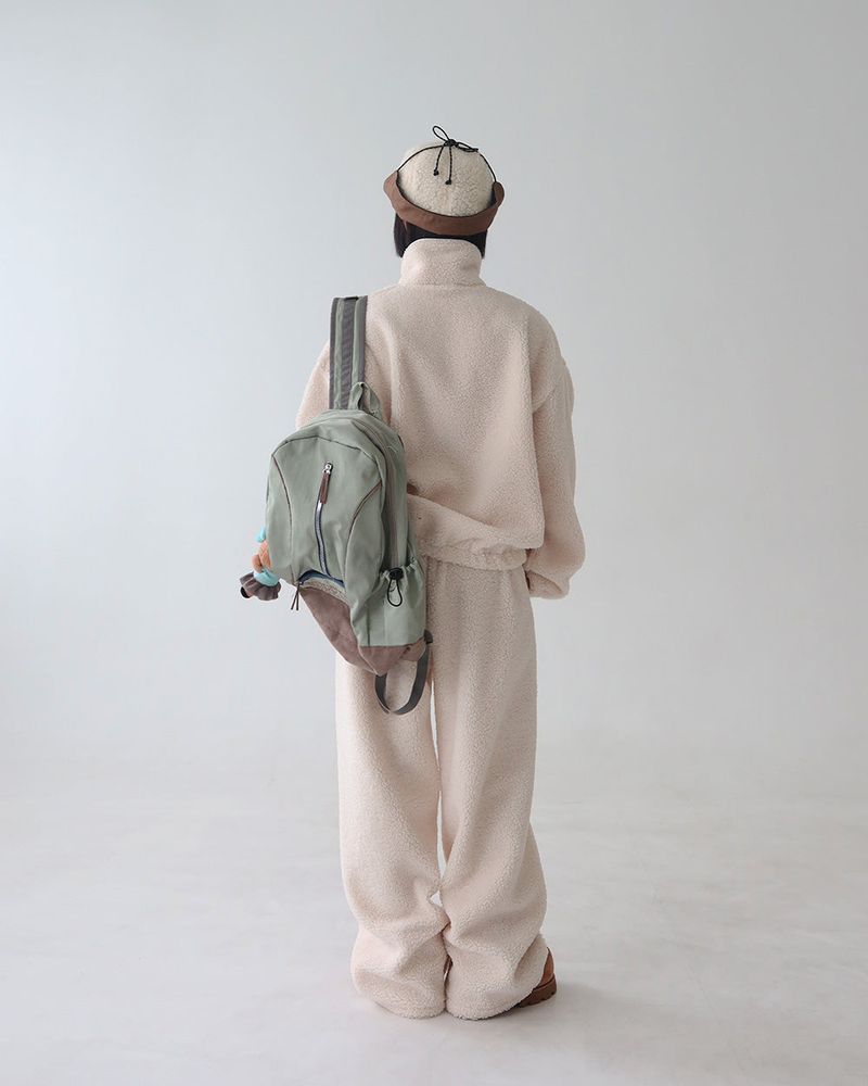 woolen fleece soft two-piece set