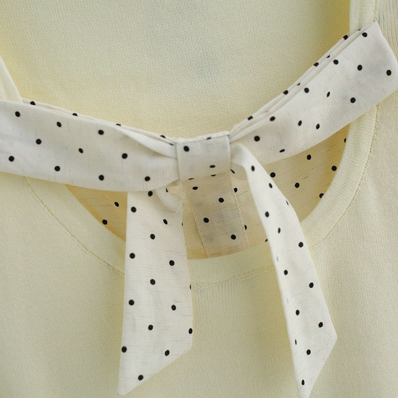 Cloud Ribbon Point Knit