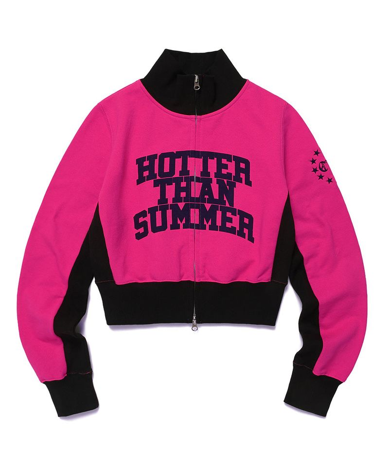 cavish（カビシ）の「W HTS TRACK ZIP UP JACKET PINK(CV2DFFM482A)（Jackets/Outerwear）」