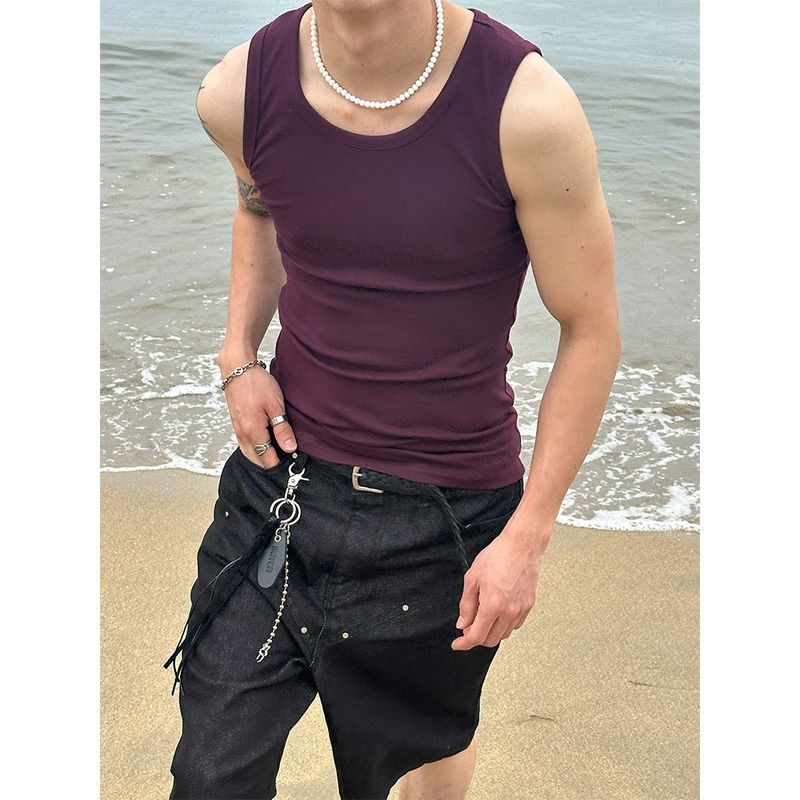 LAURANT（ロラン）の「[MUSCLE FIT] Golgi basic fitting sleeveless（Tops）」