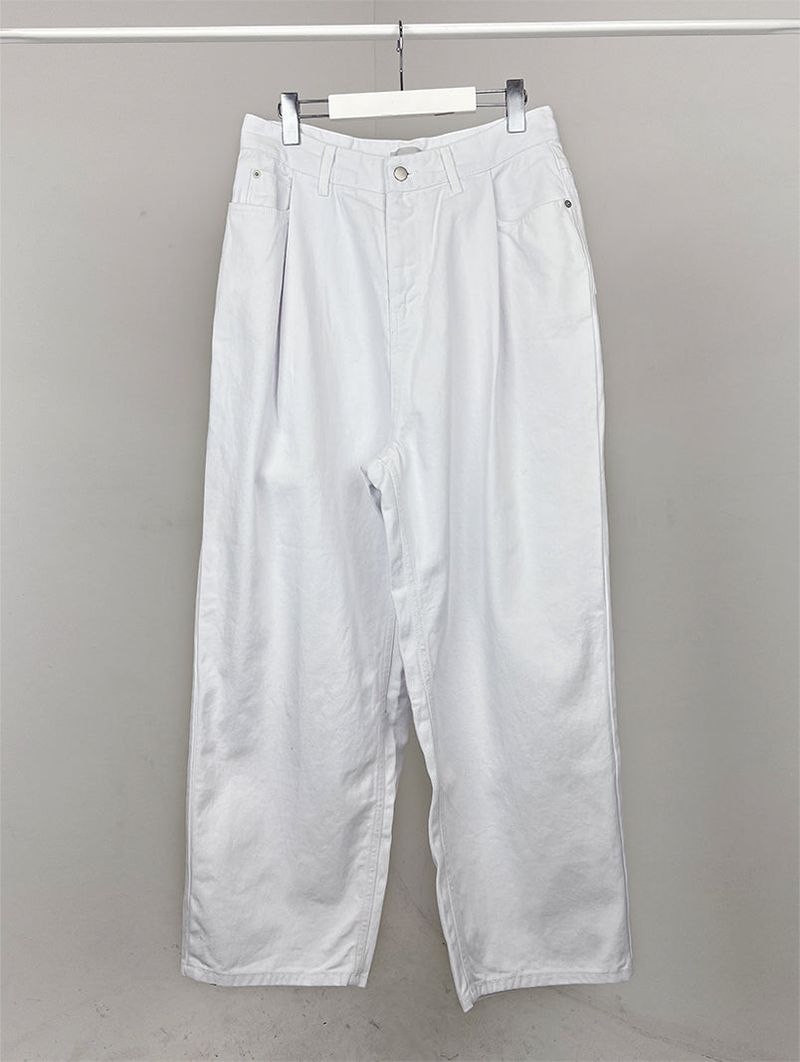 COTTON PINTUCK JEANS (2C)