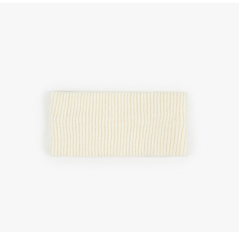 Basic knit ribbed hair band