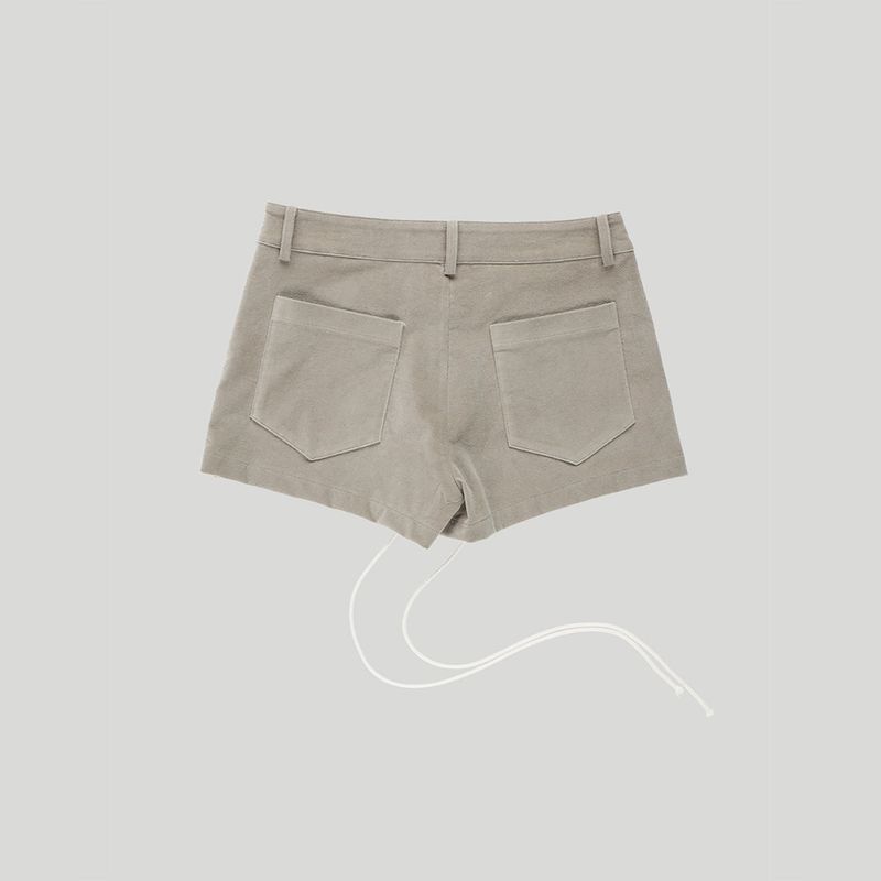 LACE-UP MINI SKORT
