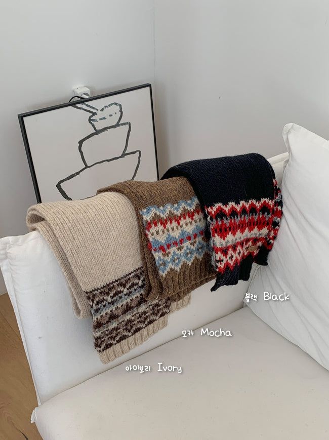 Kemmi Nordic Knit Muffler