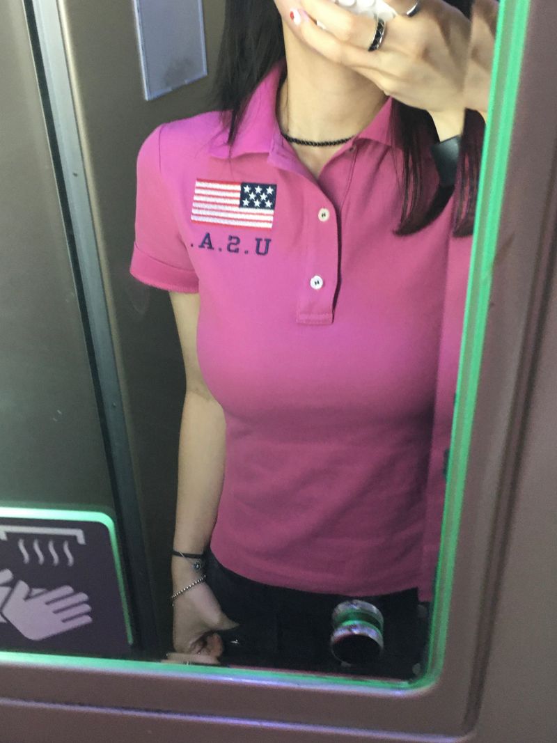 RITCORE(リットコア)の「Washington Club USA PK Slim Collar Tee (3c)(Tops)」