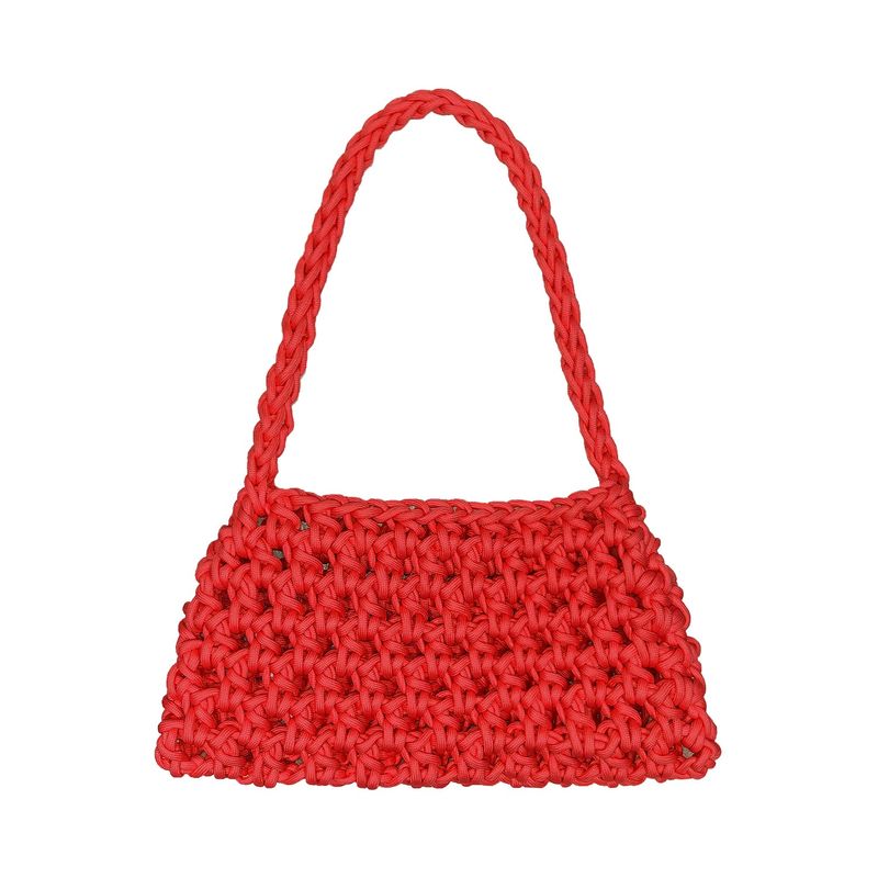 empty room(エンプティールーム)の「fruit net hobo bag (apple)(Bags)」