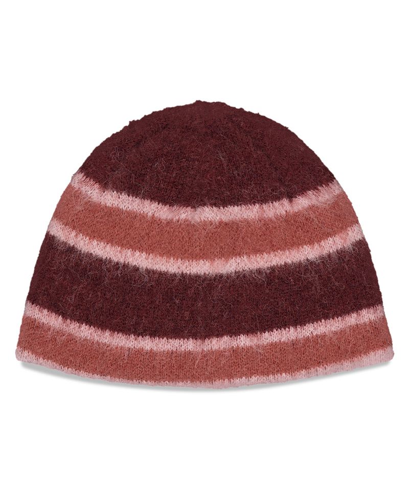 HAIRY STRIPE BEANIE
