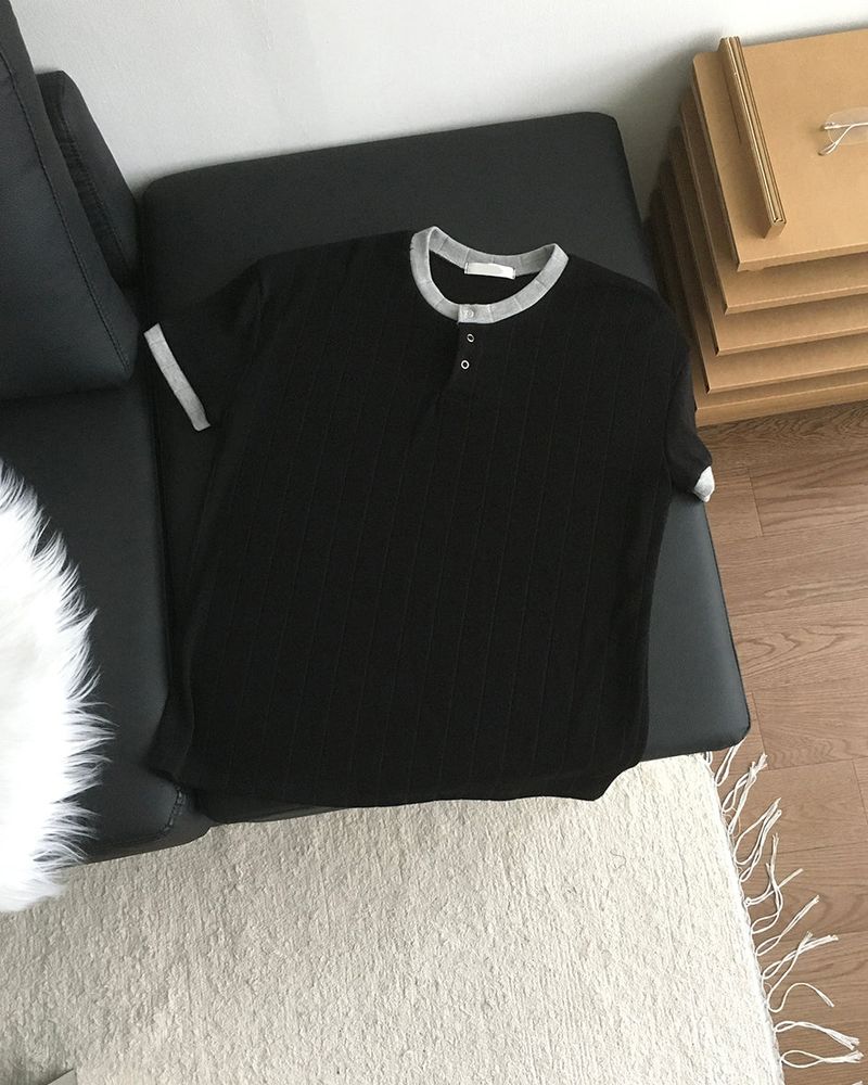 Hail Ringer Short Sleeve Knit