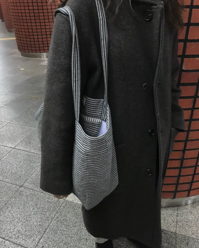 WideBand Bag (Big) - Grayish Piglet