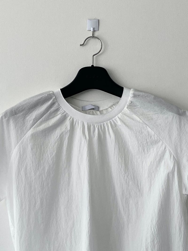 String point short-sleeved