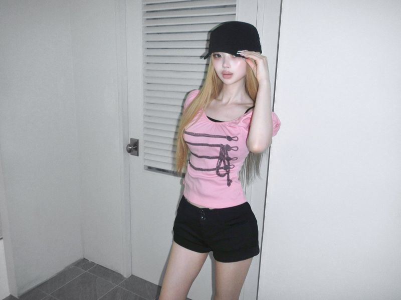 rope y2k top(2 color)