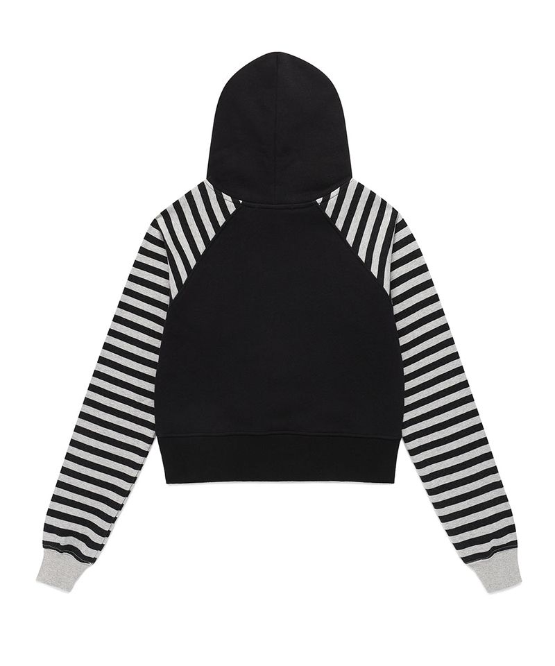 W ANGEL TWIN STAR HOODIE BLACK(CV2FFFM402A)