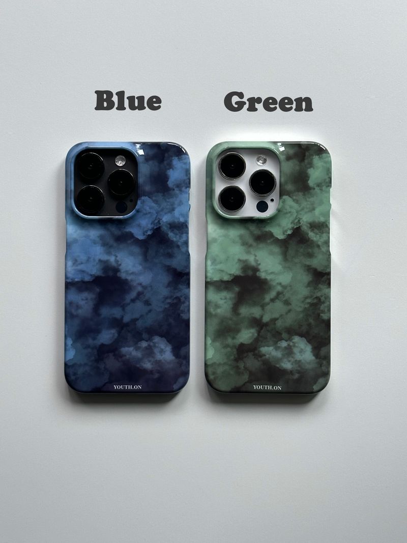 ink cloud case (green)