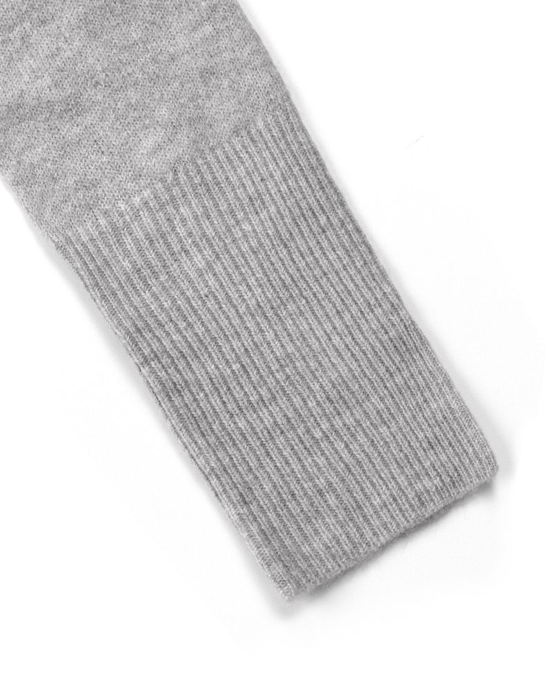 CROP CARDIGAN (CHARCOAL)
