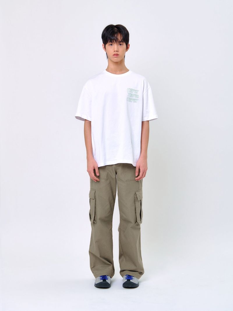 TEMPUSSTUDIO（テンプススタジオ）の「2025 TEMPUS SIGNITURE LOGO T-SHIRT (RELAXED FIT)_White（Tops）」