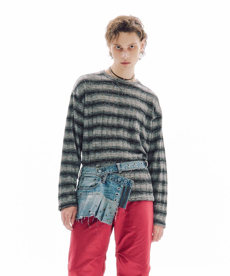 TRIP SHOP（トリップショップ）の「PHANTOM KNIT LONGSLEEVE（Tops）」