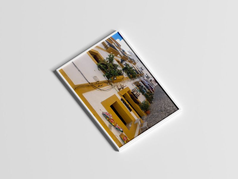 (A3) Old town 02 poster