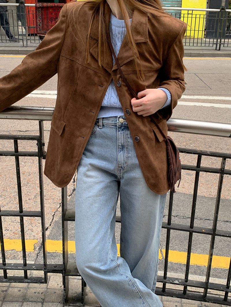 Benvers suede jacket