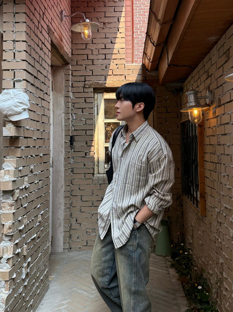 Settle stripe shirt