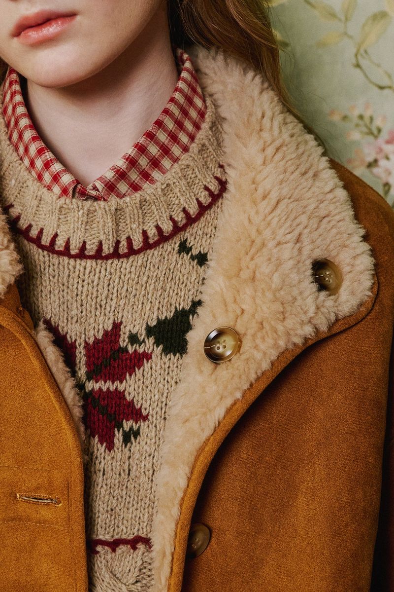 Reversible Shearling Mustang Jacket