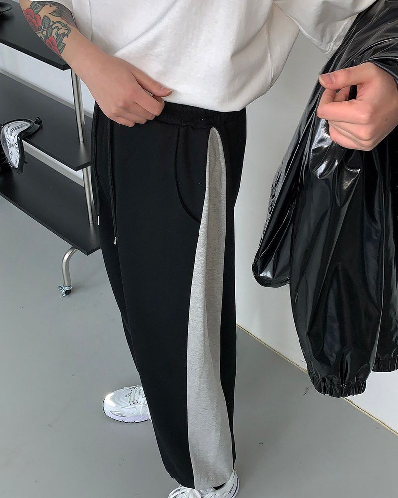 UI Side Color Jogger Pants (2 colors)