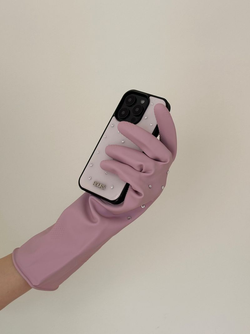 cubic stud case (pink)