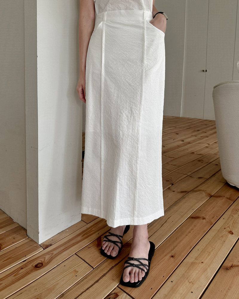 MAYBINS(メイビンス)の「MADE. Diren long skirt(Skirts)」