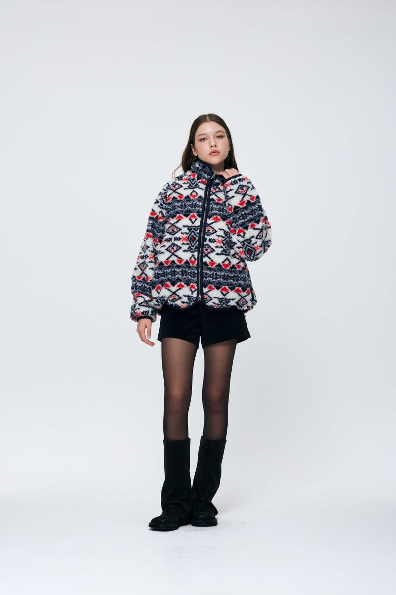 NORDEN FLEECE JACKET / NAVY