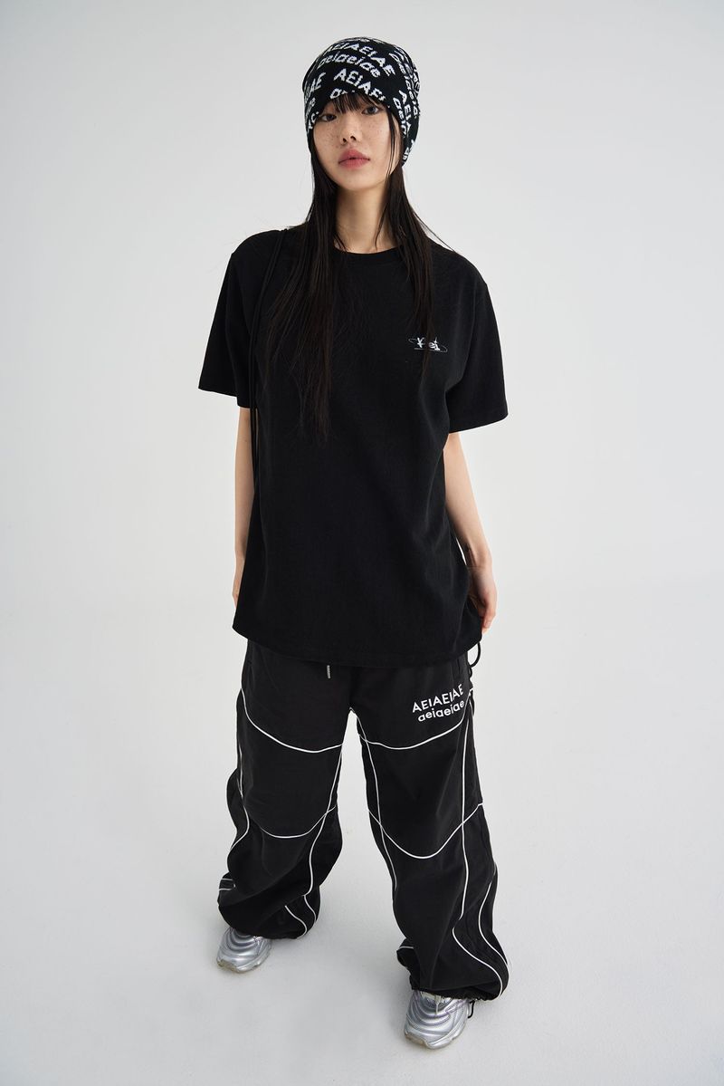 TRACK PANTS [BLACK]