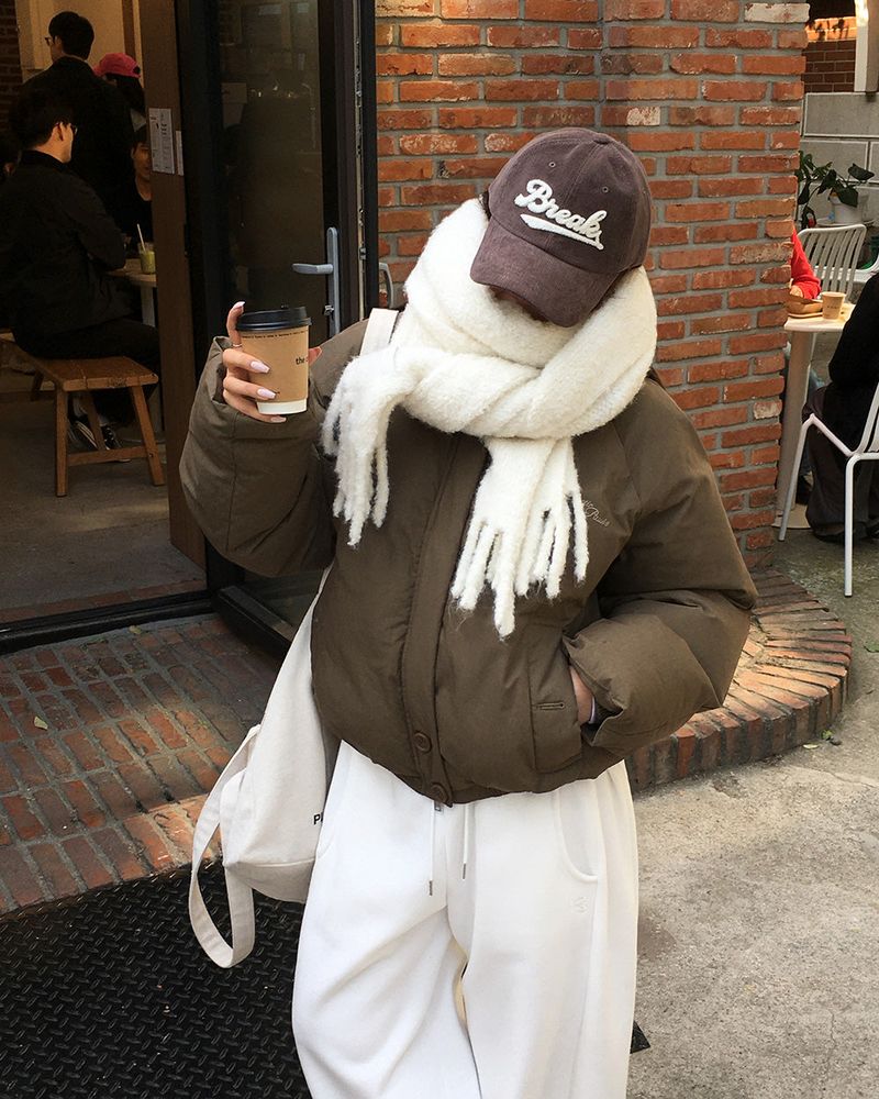 [ORIGINAL] Ronnie Raglan Short Down Jacket