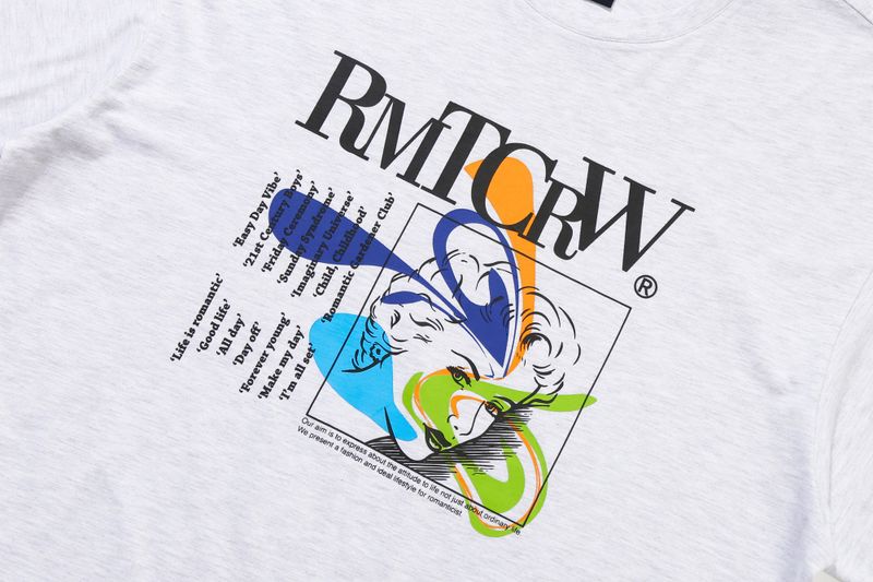 GALLERY PRINTING TEE SHIRT_LIGHT GREY