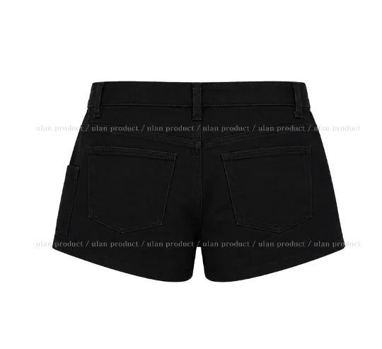 Whip Side Pocket Cotton Shorts
