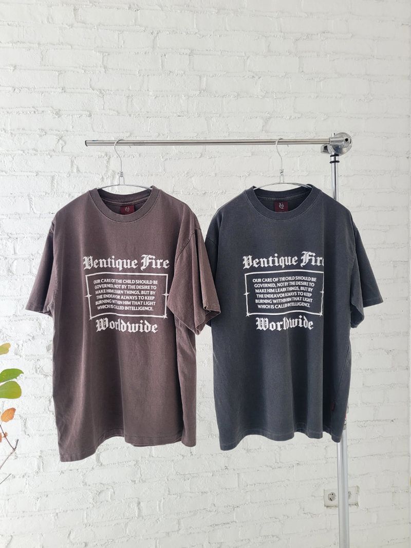 VENTIQUE Chromium T-shirt 3color