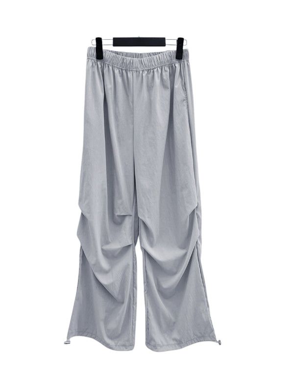 Slow Pintuck Nylon Pants