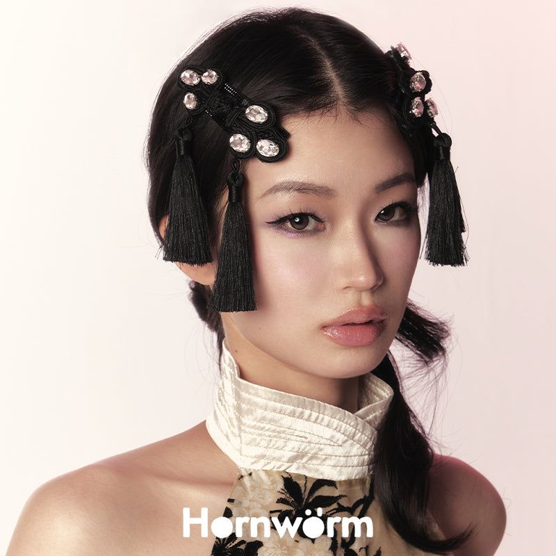 Hornworm（チョウチョウホーンワーム）の「New Chinese pan buckle hairpin（Hair Accessories）」