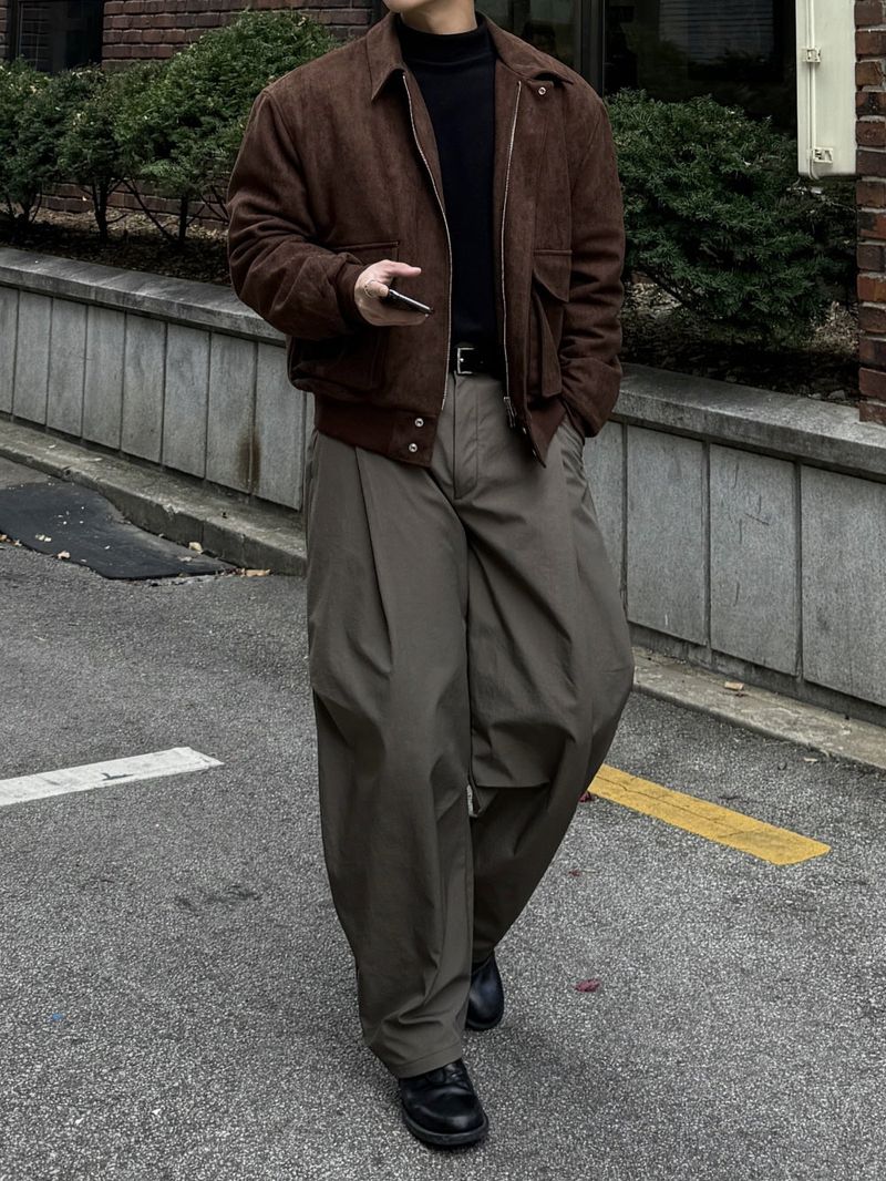 Mute suede cropped jacket