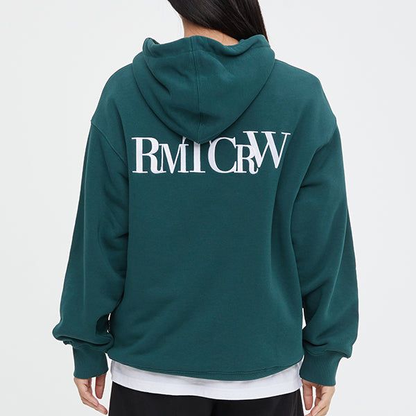 ROMANTIC CROWN(ロマンティッククラウン)の「RECENT LOGO HOODIE_GREEN(Tops)」