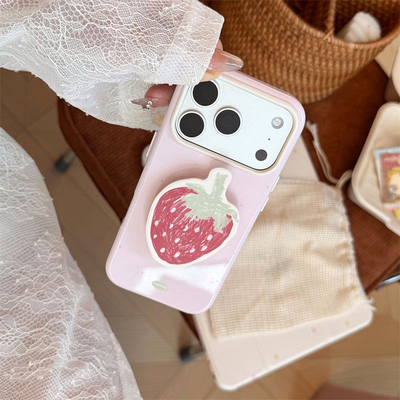 Summer Fruit Stand Soft iPhone Case (iPhone 13–17 Series)
