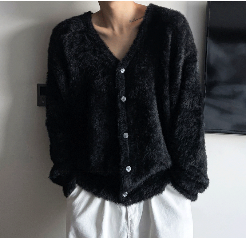 london mohair cardigan
