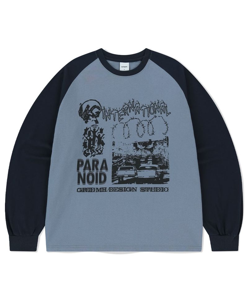 mahagrid（マハグリッド）の「インターナショナルラグランLS Tシャツ（トップス）」