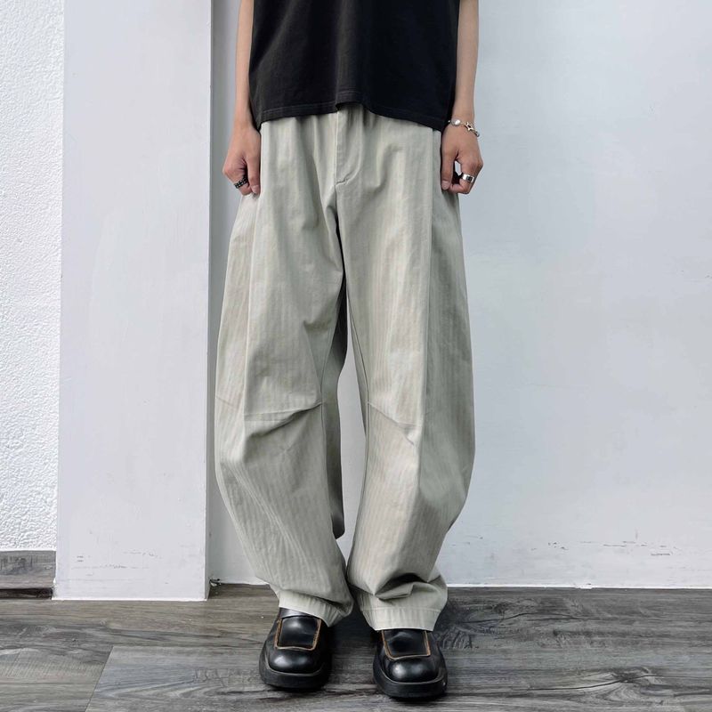 FADE MEET（フェードミート）の「Herringbone Textured Structural Trousers（Pants）」